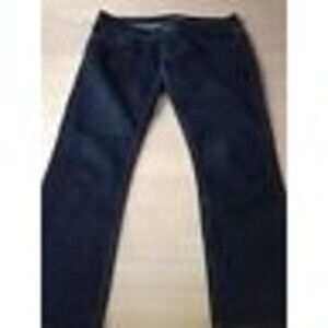 Grab Women's Jeans Denim Dark Wash Capris Size 12 Or 30 x 25